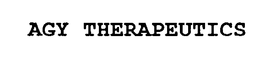 AGY THERAPEUTICS trademark