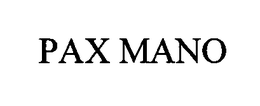 PAX MANO trademark