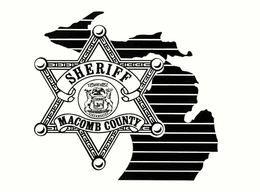 SHERIFF MACOMB COUNTY E PLURIBUS UNUM TUEBOR SI QUAERIS PENINSULAM AMOENAM CIRCUMSPICE trademark