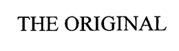THE ORIGINAL trademark