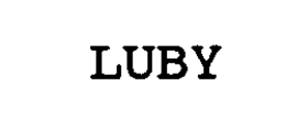 LUBY trademark