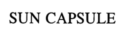 SUN CAPSULE trademark