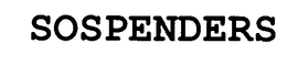 SOSPENDERS trademark