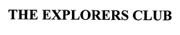 THE EXPLORERS CLUB trademark