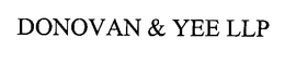 DONOVAN & YEE LLP trademark