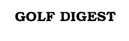 GOLF DIGEST trademark