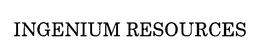 INGENIUM RESOURCES trademark