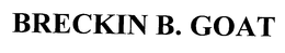 BRECKIN B. GOAT trademark
