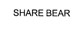 SHARE BEAR trademark
