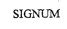 SIGNUM trademark