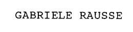 GABRIELE RAUSSE trademark