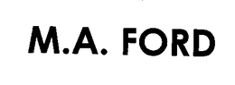 M.A. FORD trademark