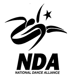NDA NATIONAL DANCE ALLIANCE trademark