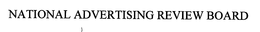 NATIONAL ADVERTISING REVIEW BOARD trademark