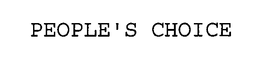 PEOPLE'S CHOICE trademark