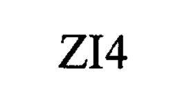 ZI4 trademark