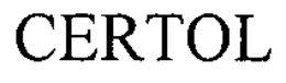 CERTOL trademark