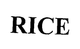 RICE trademark