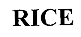 RICE trademark