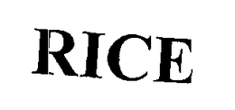RICE trademark