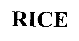 RICE trademark