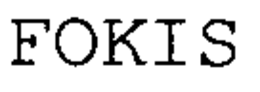 FOKIS trademark