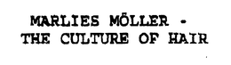 MARLIES MOLLER -THE CULTURE OF HAIR trademark