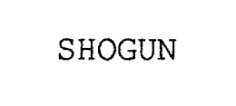 SHOGUN trademark