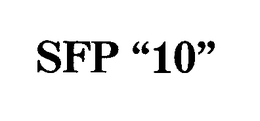 SFP "10" trademark