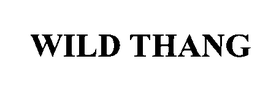 WILD THANG trademark