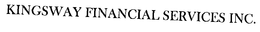 KINGSWAY FINANCIAL SERVICES INC. trademark