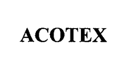 ACOTEX trademark