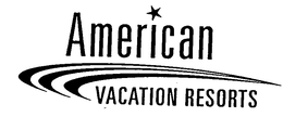 AMERICAN VACATION RESORTS trademark