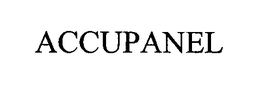 ACCUPANEL trademark
