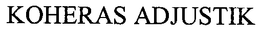 KOHERAS ADJUSTIK trademark