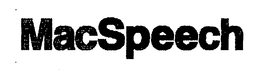 MACSPEECH trademark