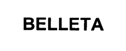 BELLETA trademark