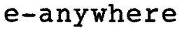 E-ANYWHERE trademark