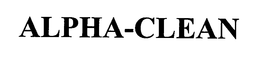 ALPHA-CLEAN trademark