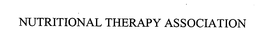 NUTRITIONAL THERAPY ASSOCIATION trademark