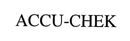 ACCU-CHEK trademark