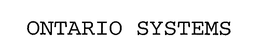 ONTARIO SYSTEMS trademark