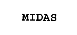 MIDAS trademark