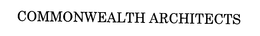 COMMONWEALTH ARCHITECTS trademark