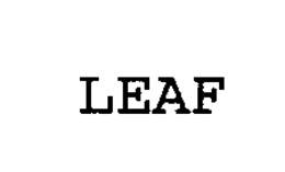 LEAF trademark