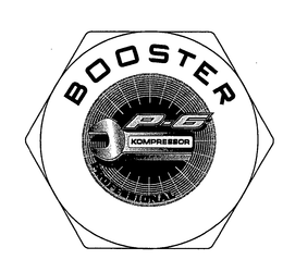 BOOSTER P-6 KOMPRESSOR PROFESSIONAL trademark