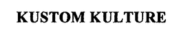 KUSTOM KULTURE trademark