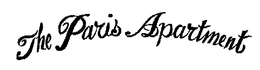 THE PARIS APARTMENT trademark