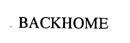 BACKHOME trademark