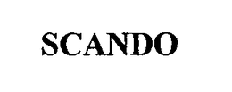 SCANDO trademark